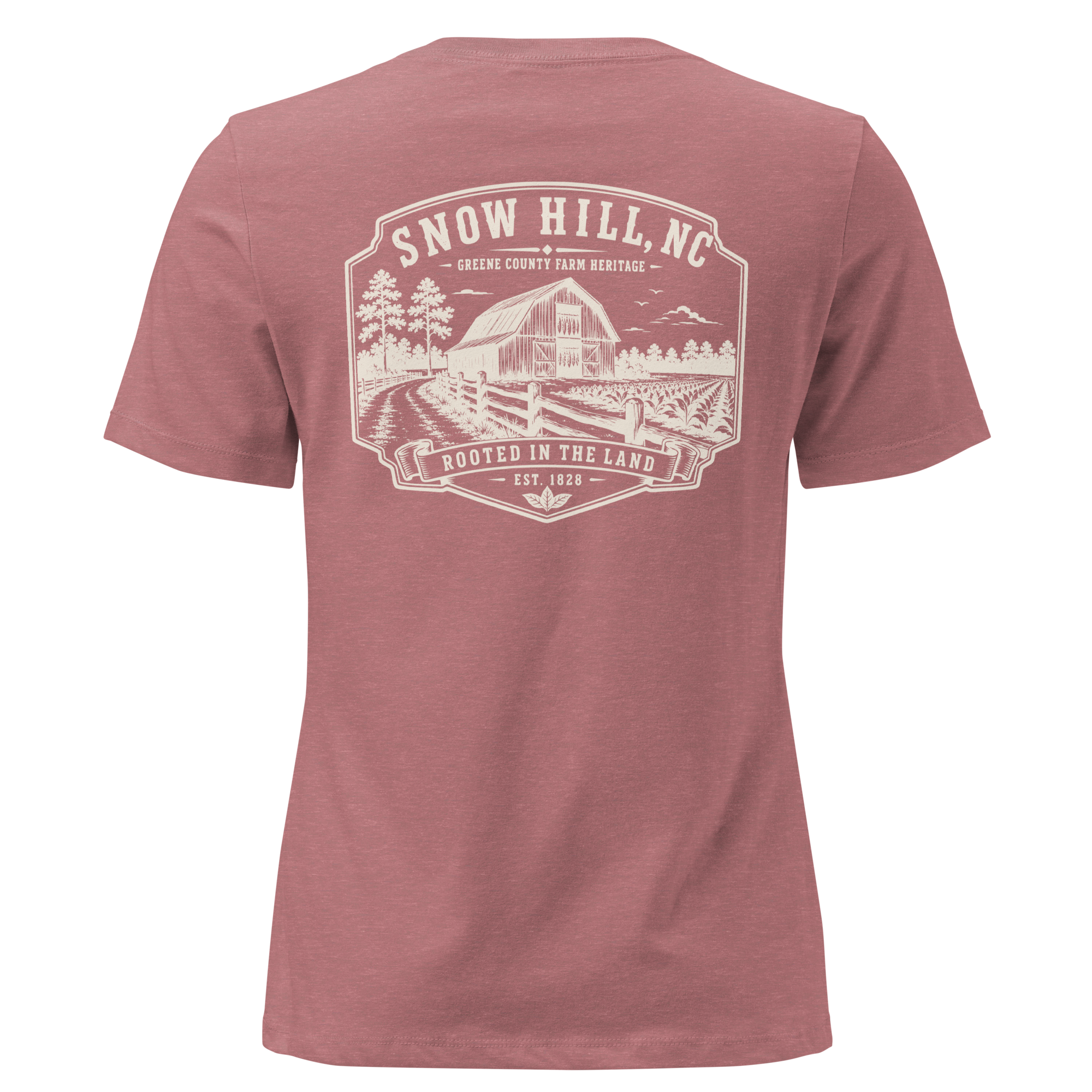 Snow Hill, NC - Rooted in the Land - Women's Relaxed T-Shirt