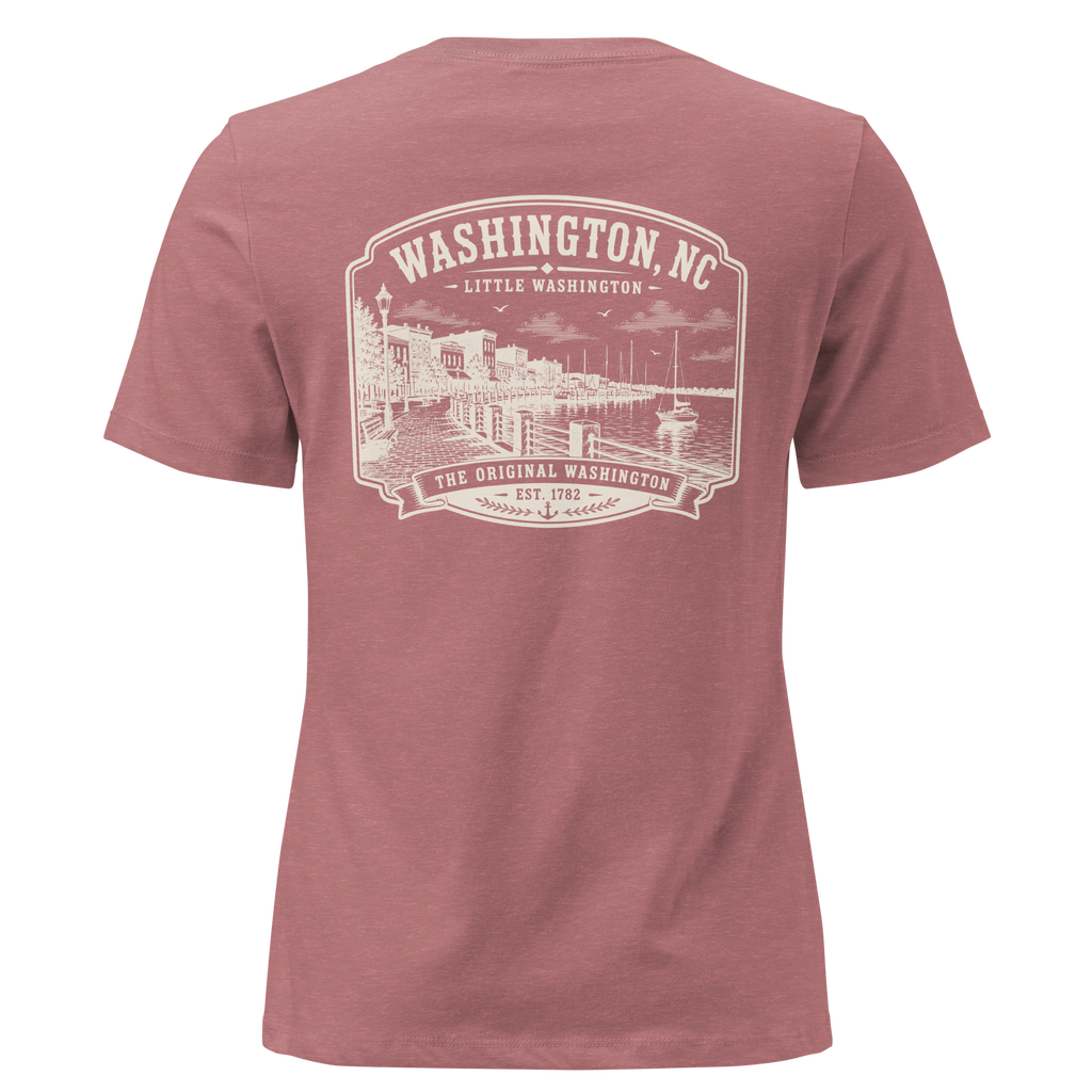 Washington, NC - Little Washington - Women's Relaxed T-Shirt