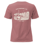 Southport NC - Waterfront- Women's Relaxed T-Shirt