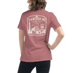 Sanford NC - The Brick Capital - Women's Relaxed T-Shirt