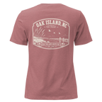 Oak Island, NC - The Point - Women's Relaxed T-Shirt