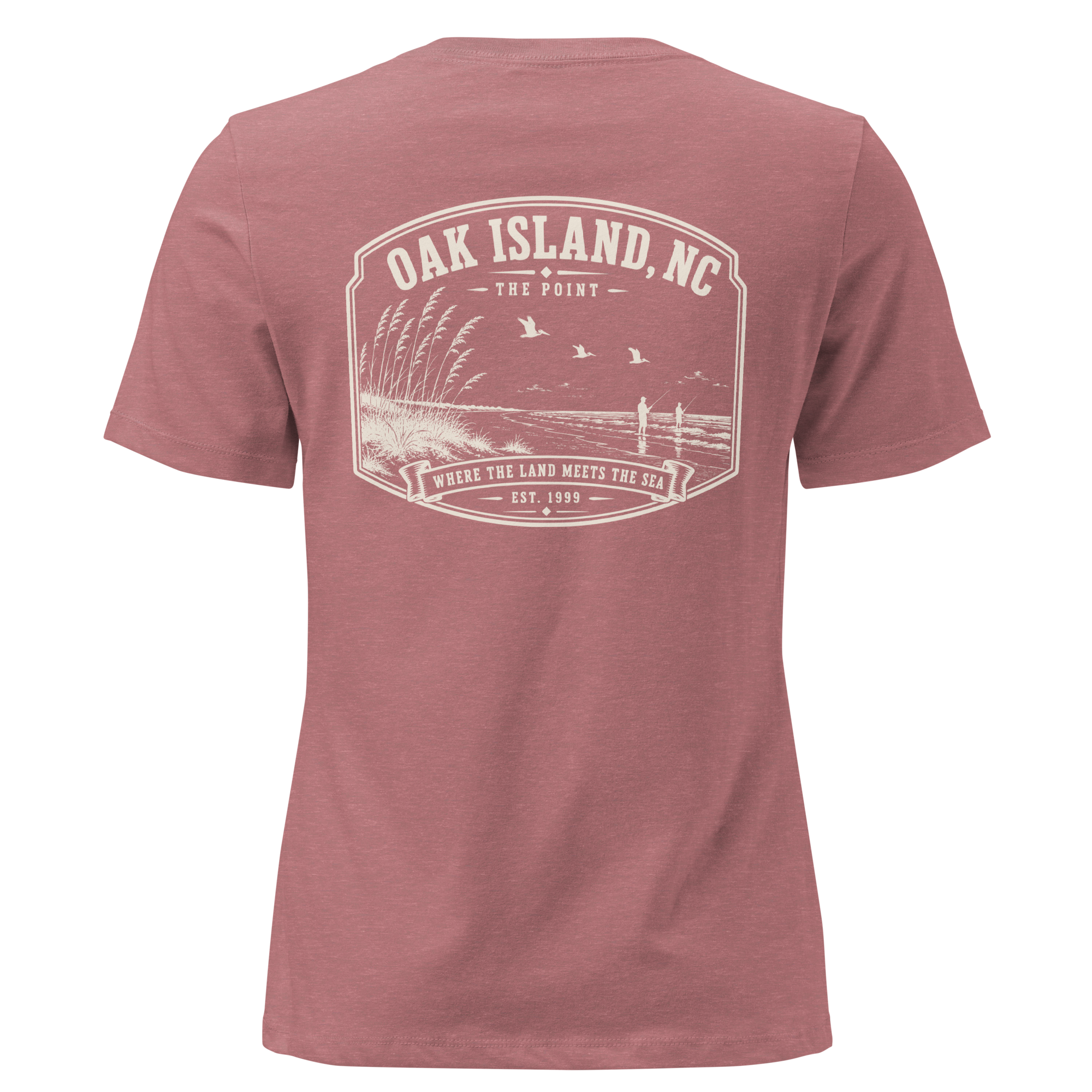 Oak Island, NC - The Point - Women's Relaxed T-Shirt