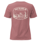 Oak Island, NC - Rooted in the Tide - Women's Relaxed T-Shirt