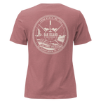 Oak Island, NC - Two Towns, One Island - Women's Relaxed T-Shirt