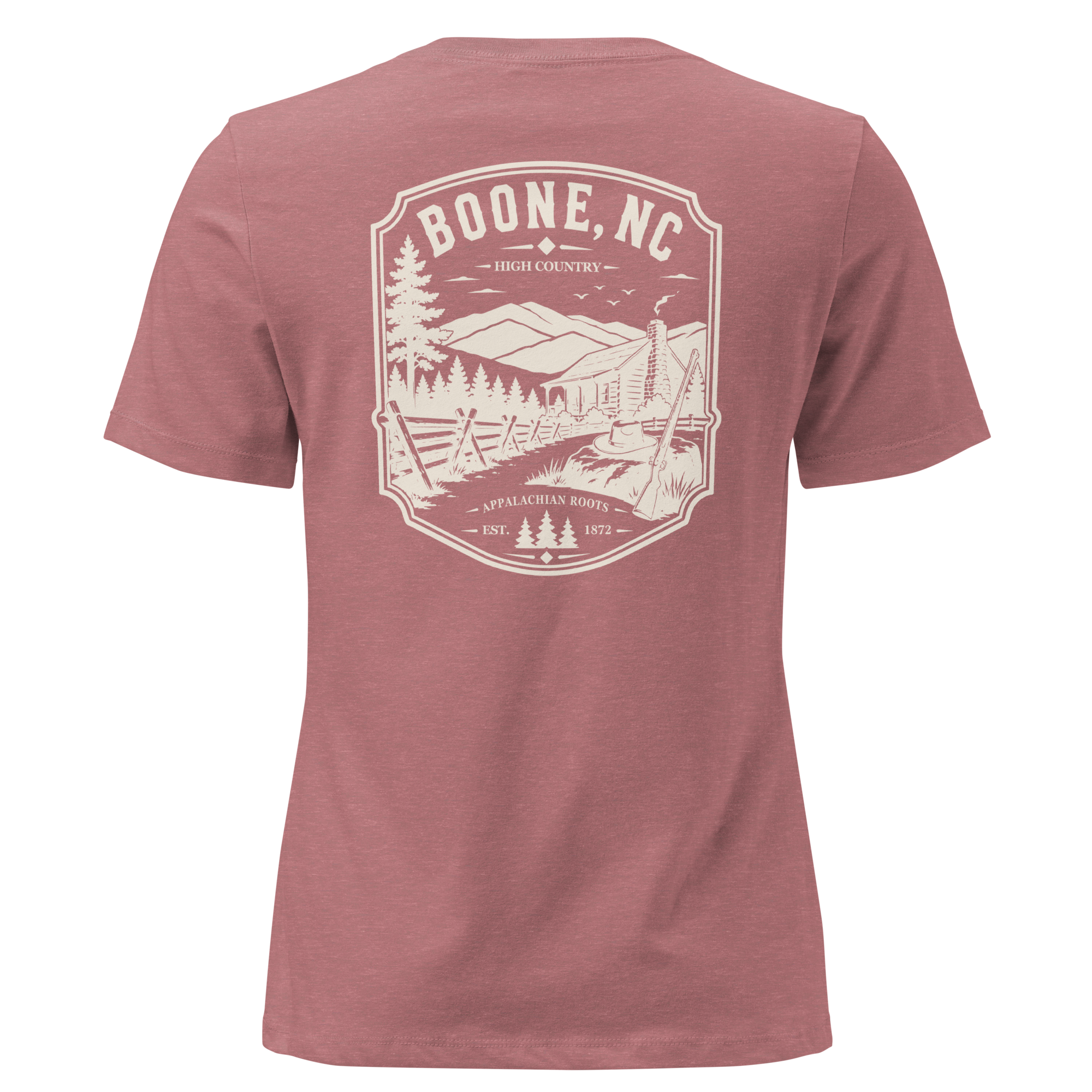Boone NC - High Country- Women's Relaxed T-Shirt