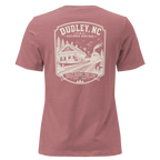 Dudley, NC - Built Along the Line - Women's Relaxed T-Shirt