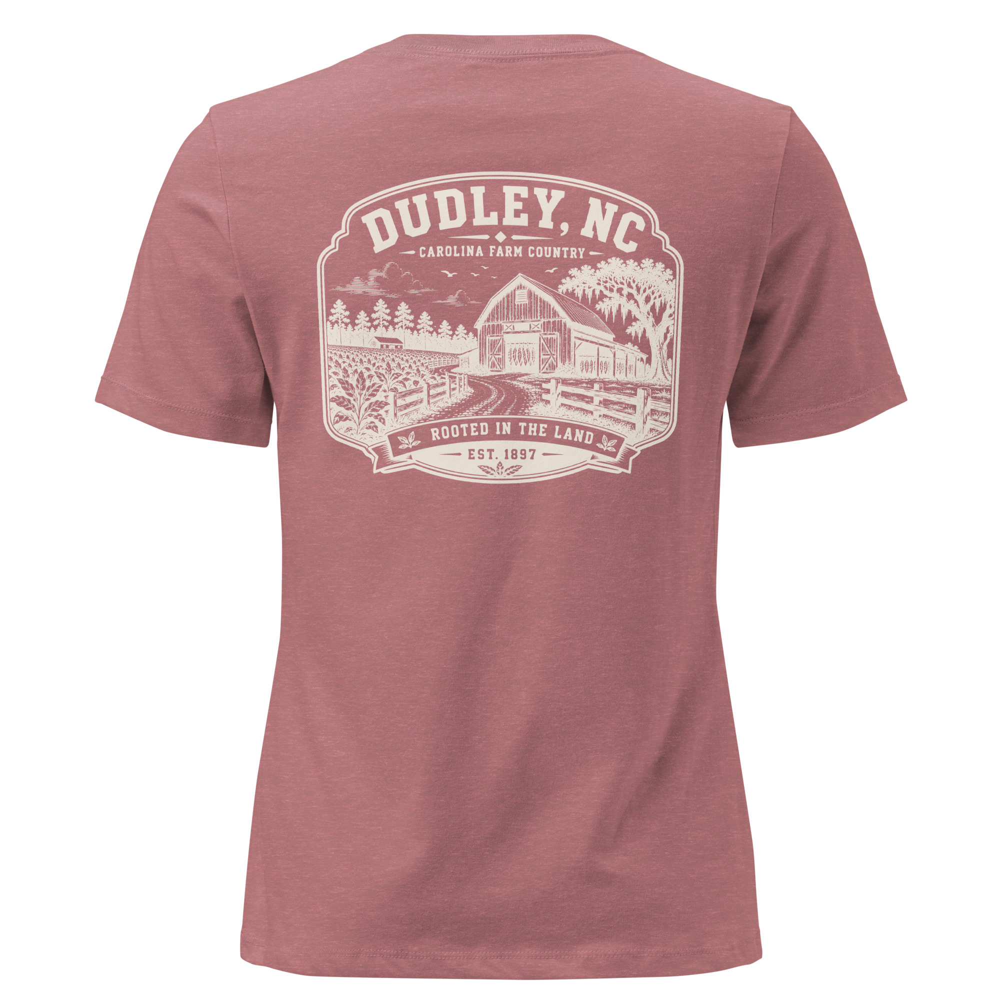 Dudley, NC - Farm Country - Women's Relaxed T-Shirt