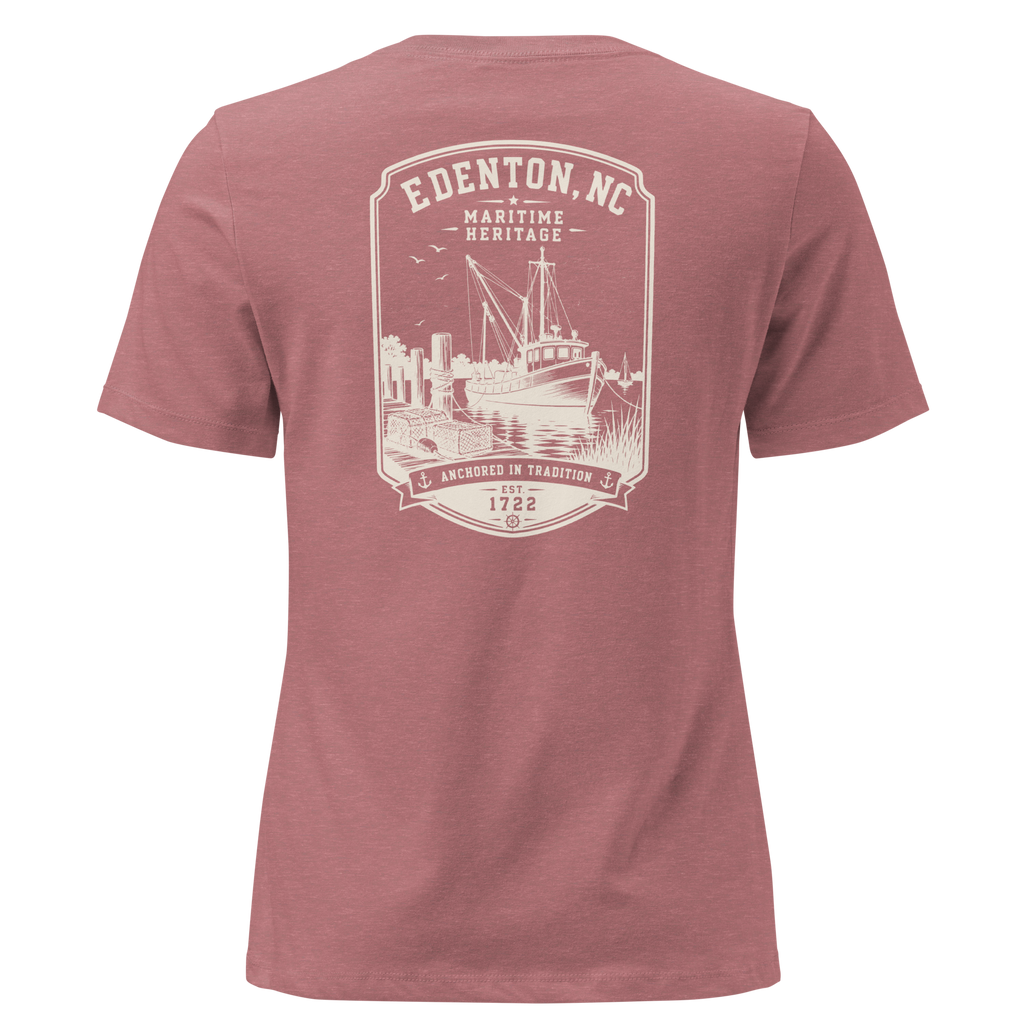 Edenton, NC - Maritime Heritage - Women's Relaxed T-Shirt