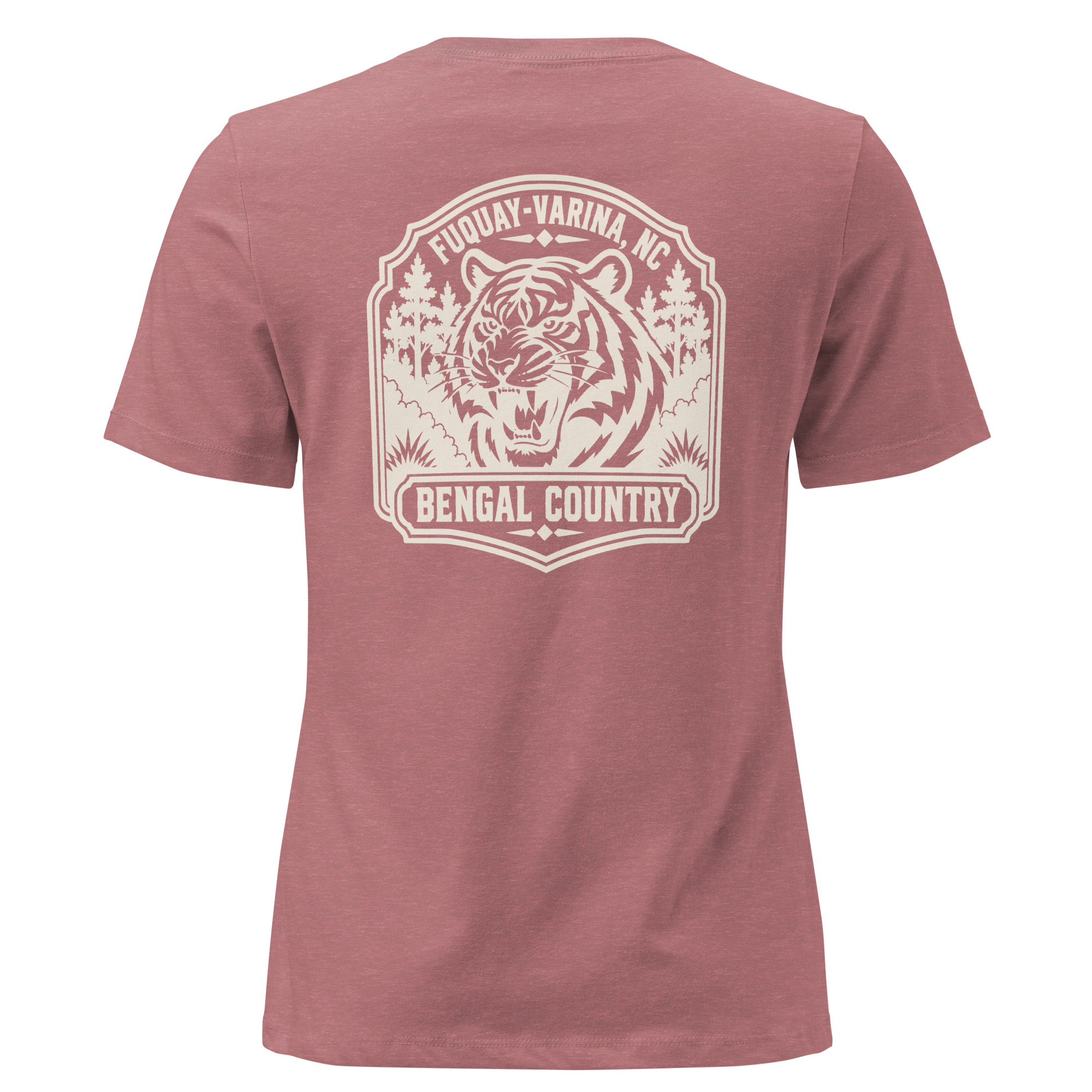 Fuquay Varina NC - Bengal Country- Women's Relaxed T-Shirt