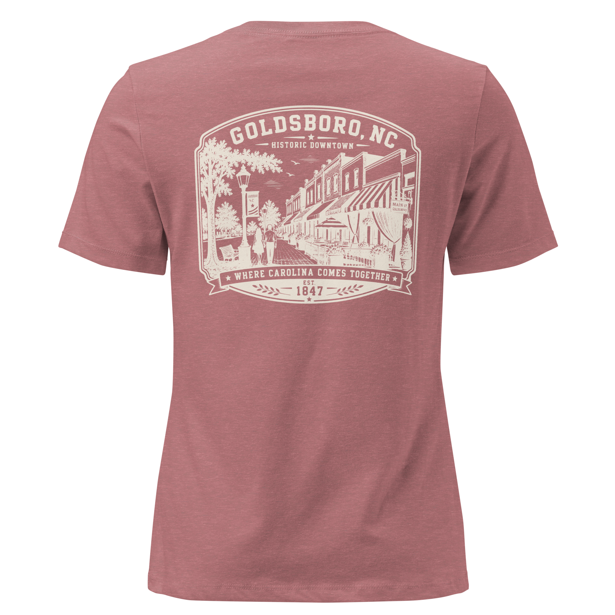 Goldsboro, NC - Downtown - Women's Relaxed T-Shirt
