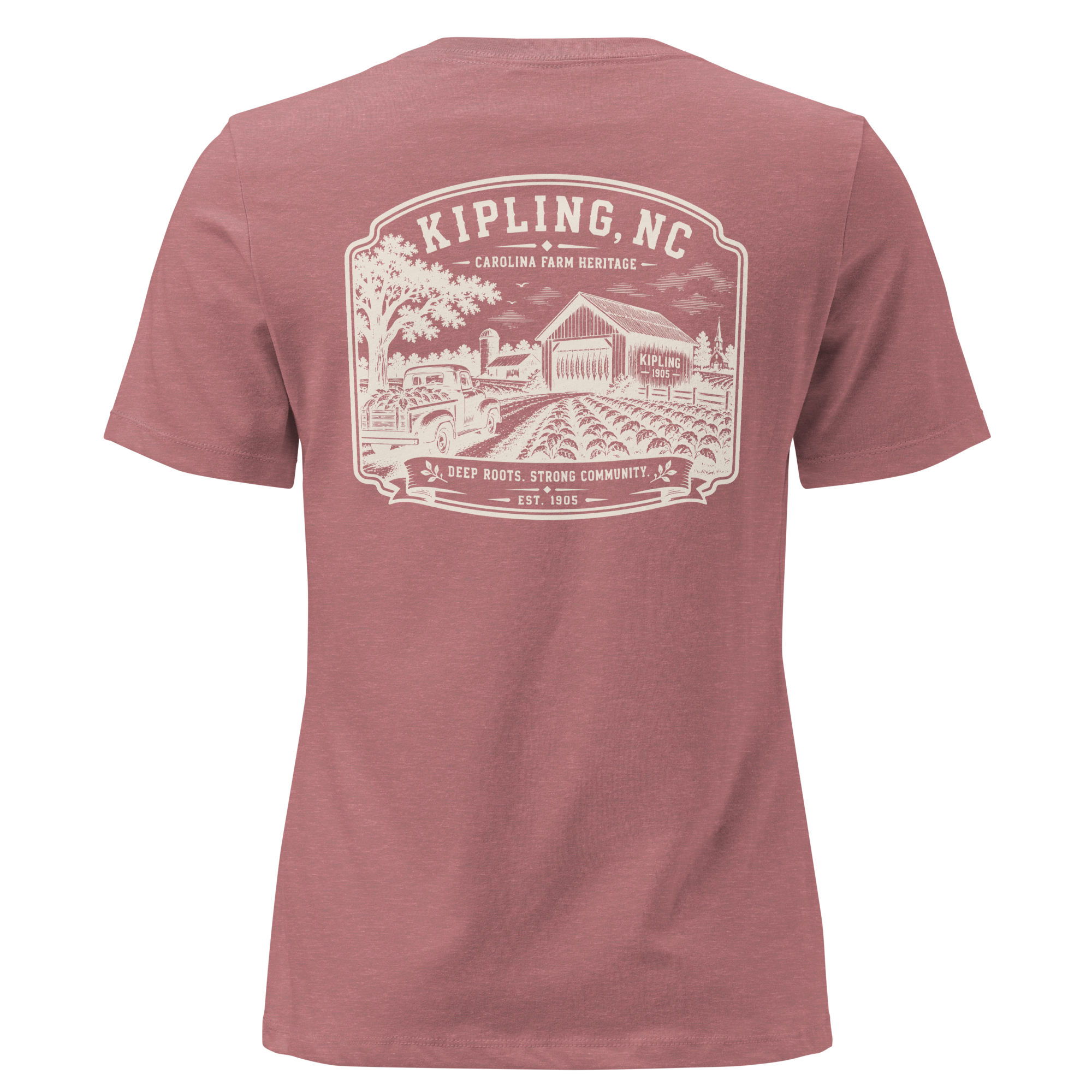 Kipling, NC - Farm Heritage - Women's Relaxed T-Shirt