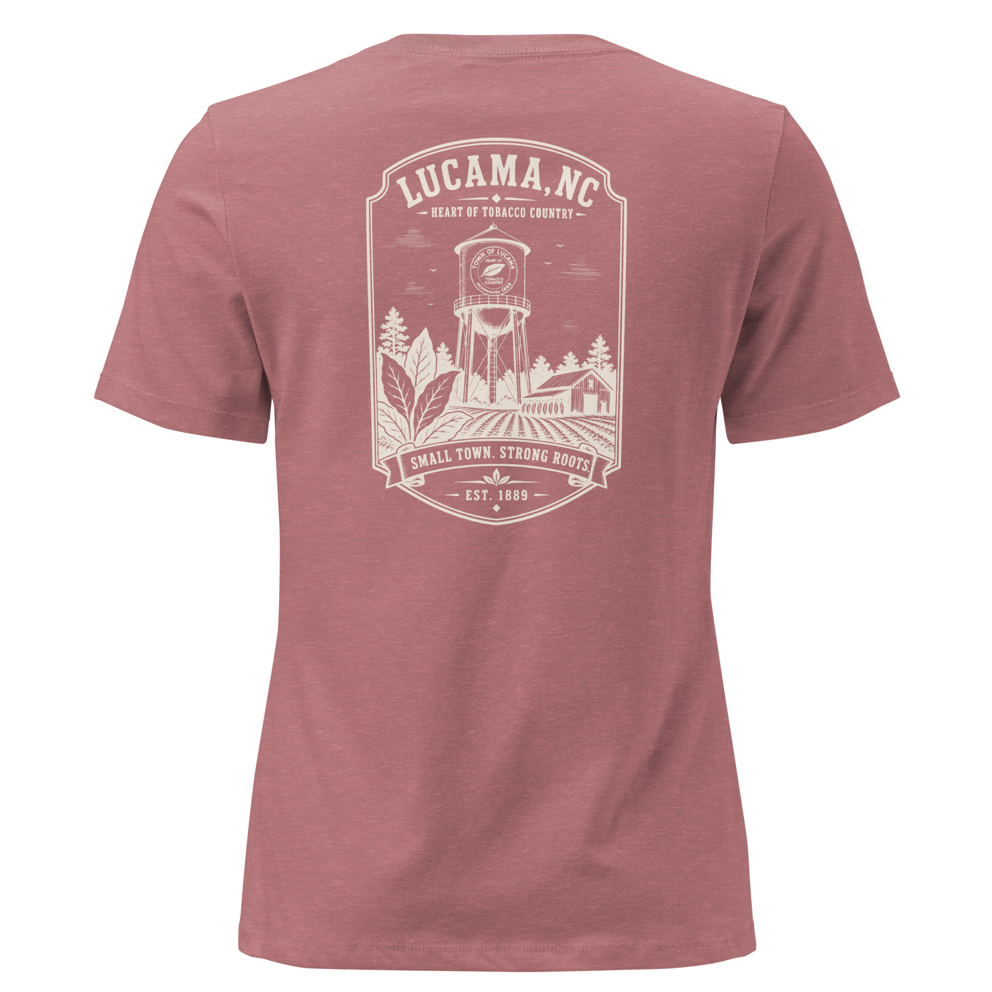 Lucama, NC - Small Town, Strong Roots - Women's Relaxed T-Shirt