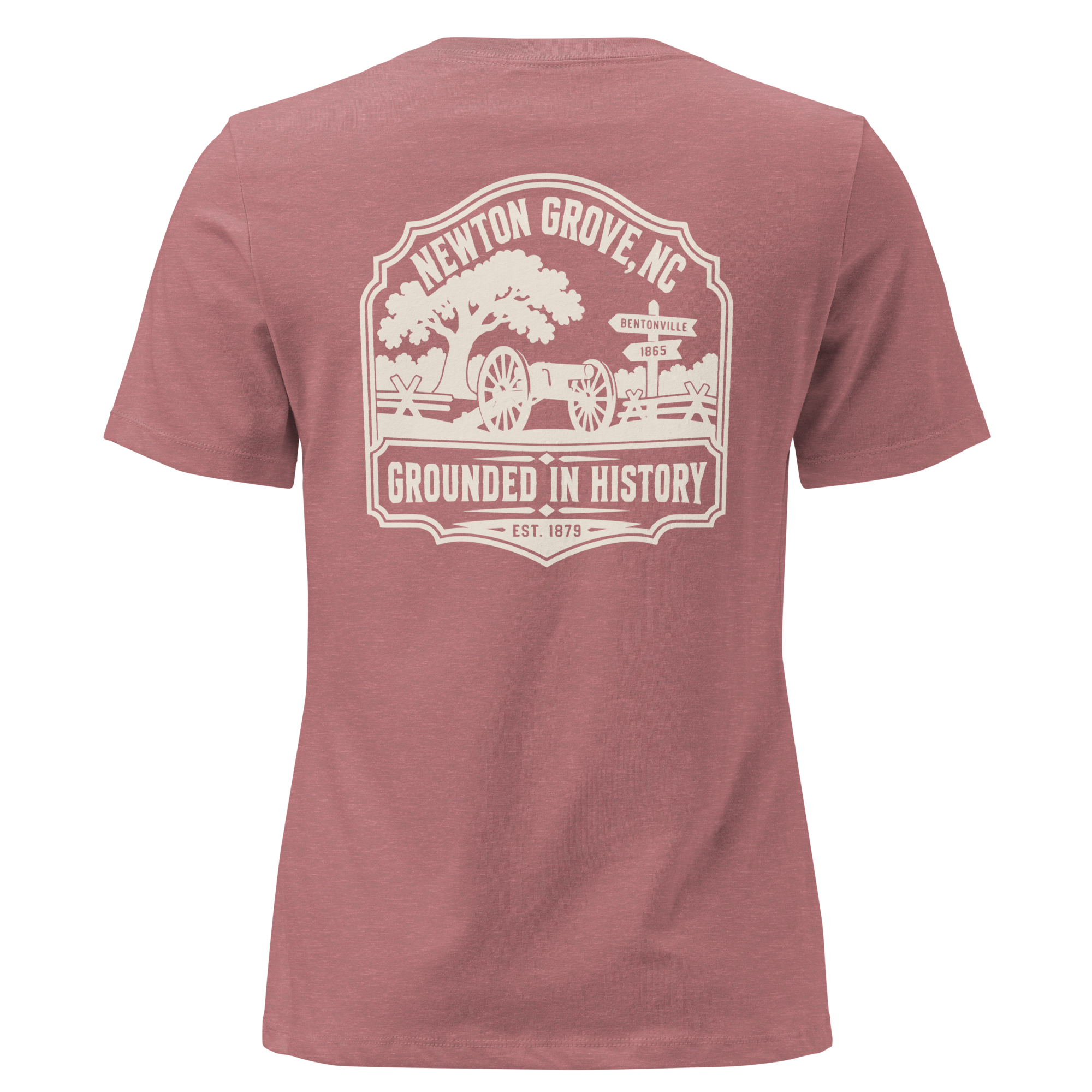 Newton Grove NC - Grounded in History- Women's Relaxed T-Shirt
