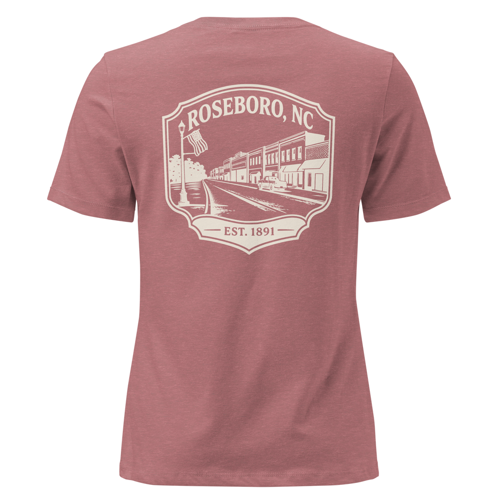 Roseboro NC - Downtown Roseboro- Women's Relaxed T-Shirt