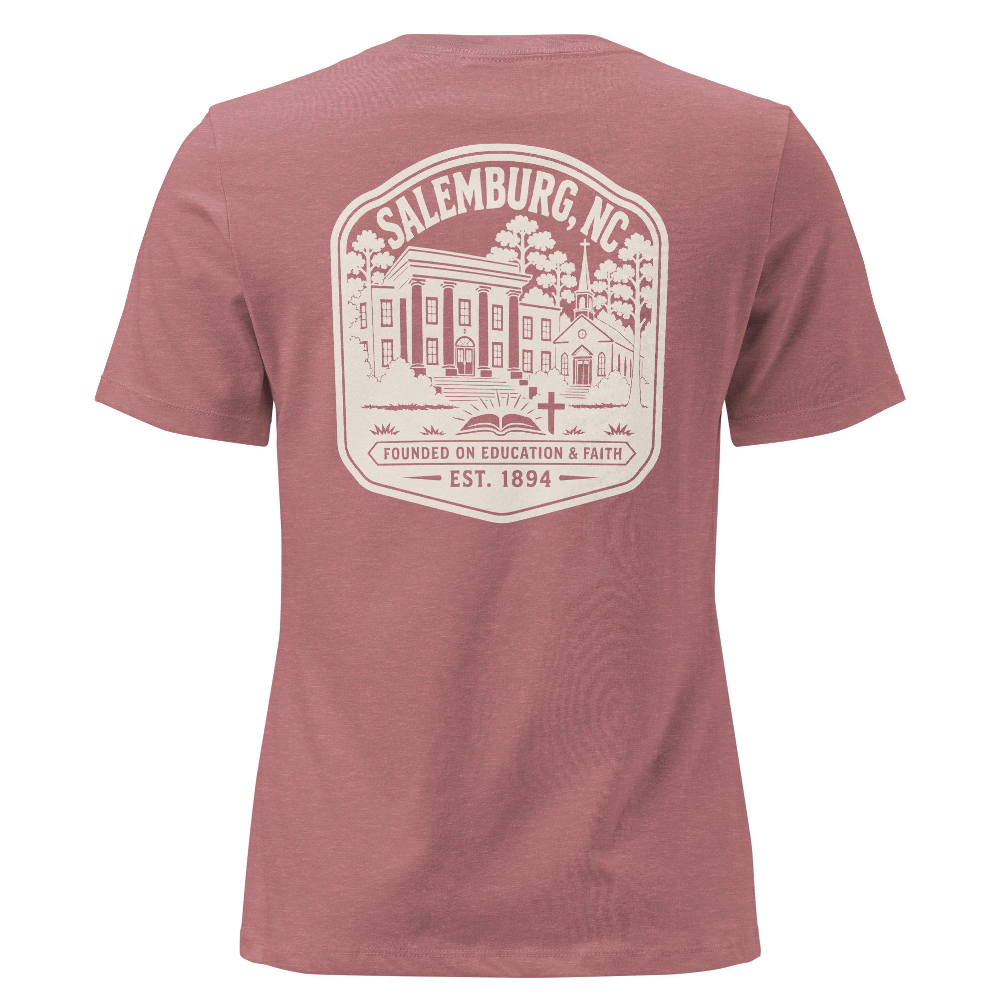 Salemburg NC - Faith & Education- Women's Relaxed T-Shirt