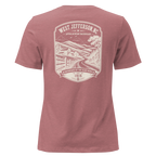 West Jefferson, NC - Appalachian Backroads - Women's Relaxed T-Shirt