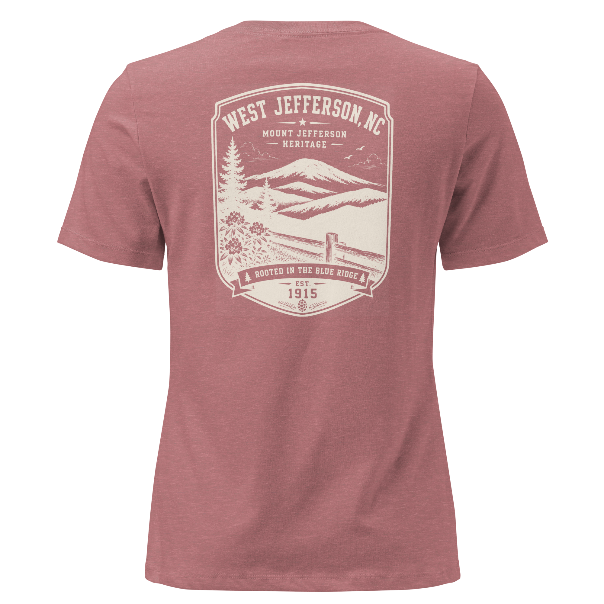 West Jefferson, NC - Mount Jefferson - Women's Relaxed T-Shirt