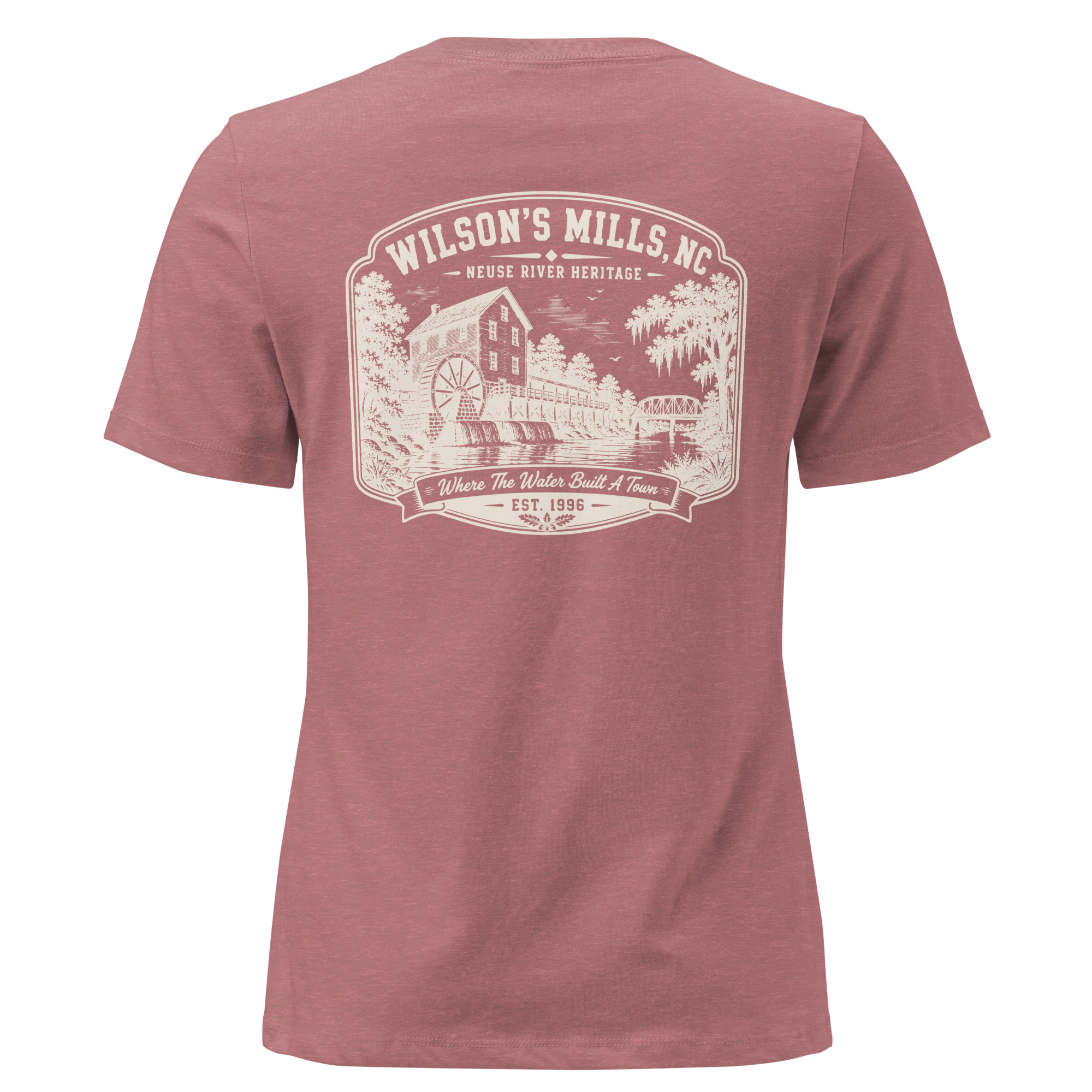 Wilson's Mills, NC - Neuse Heritage - Women's Relaxed T-Shirt