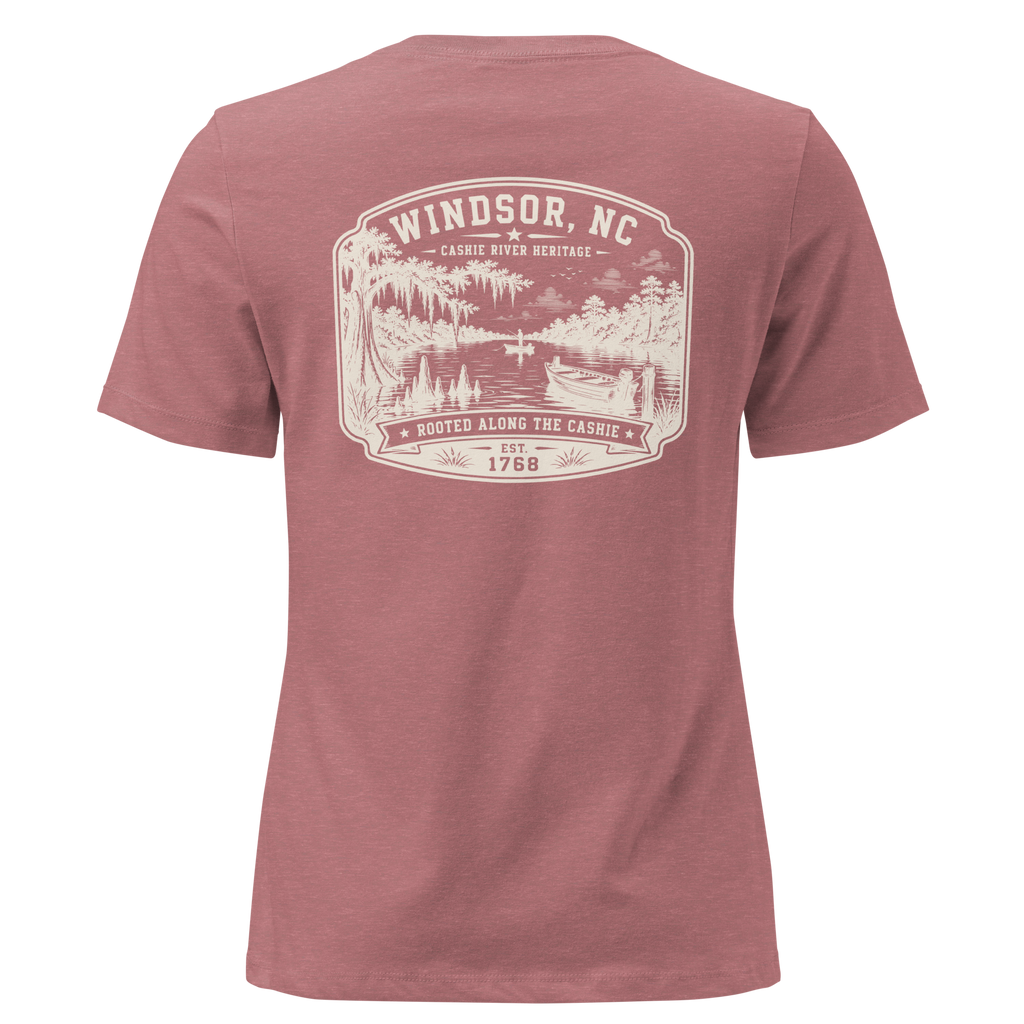 Windsor, NC - The Cashie River - Women's Relaxed T-Shirt