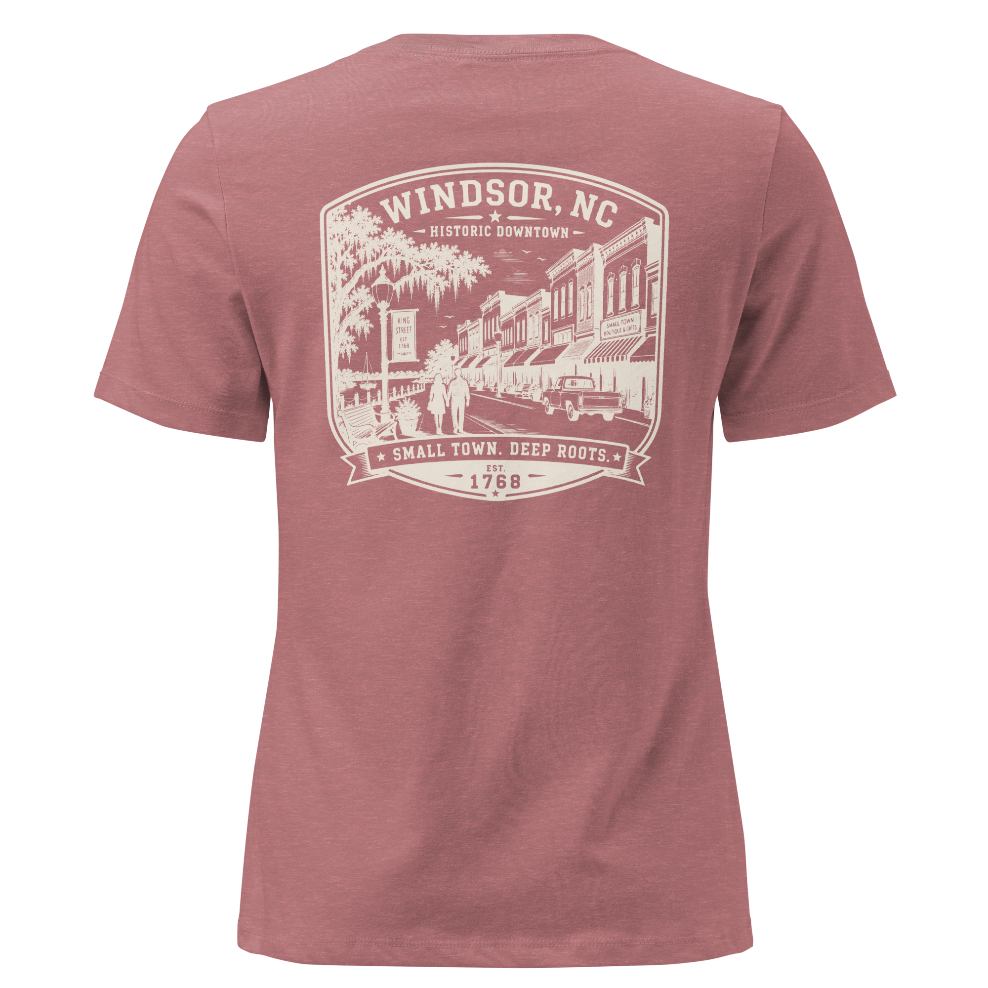Windsor, NC - Downtown Windsor - Women's Relaxed T-Shirt
