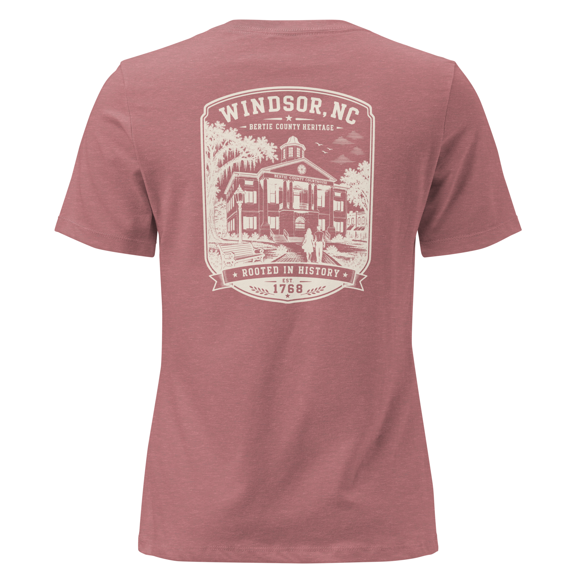 Windsor, NC - Bertie County Heritage - Women's Relaxed T-Shirt