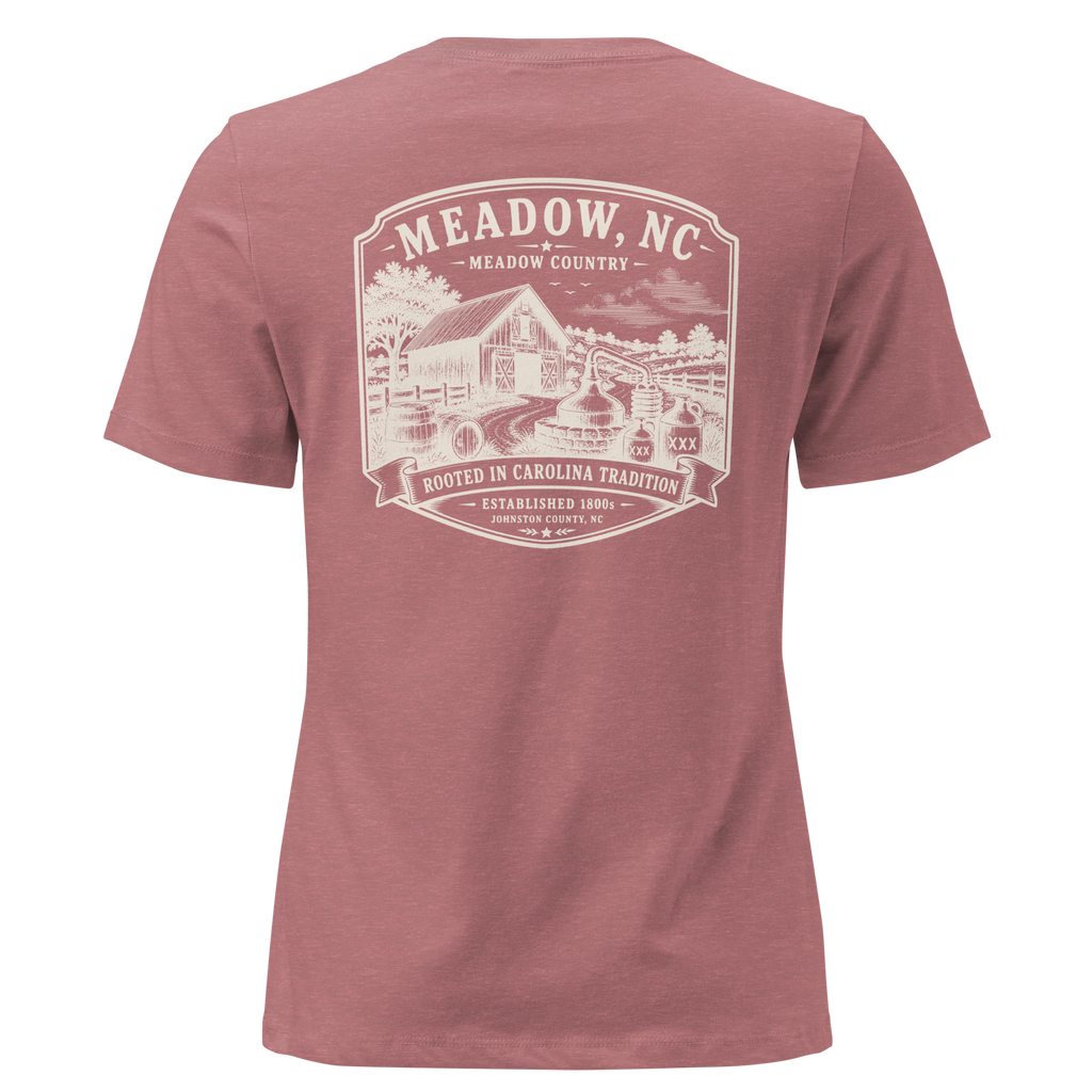 Meadow, NC - Carolina Tradition - Women's Relaxed T-Shirt