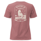 Beaufort, NC - Wild Horses of Shackleford Banks - Women's Relaxed T-Shirt