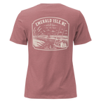 Emerald Isle NC - Surf, Fish, Repeat - Women's Relaxed T-Shirt