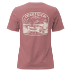 Emerald Isle NC - Salt, Sun, Simple - Women's Relaxed T-Shirt