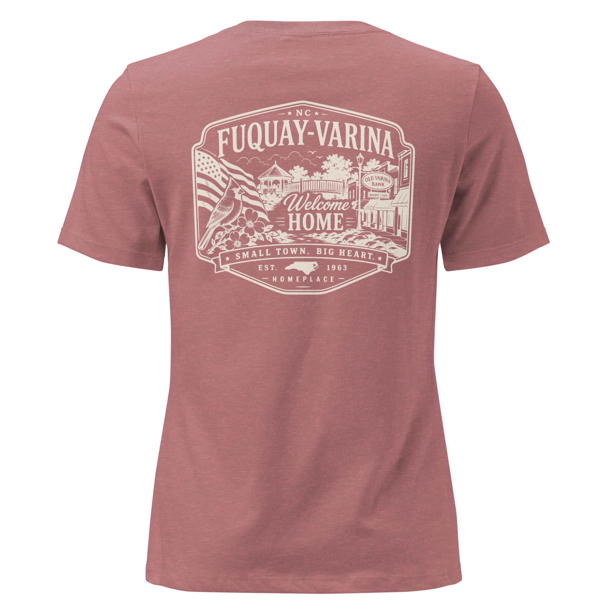 Fuquay-Varina, NC - Welcome Home - Women's Relaxed T-Shirt