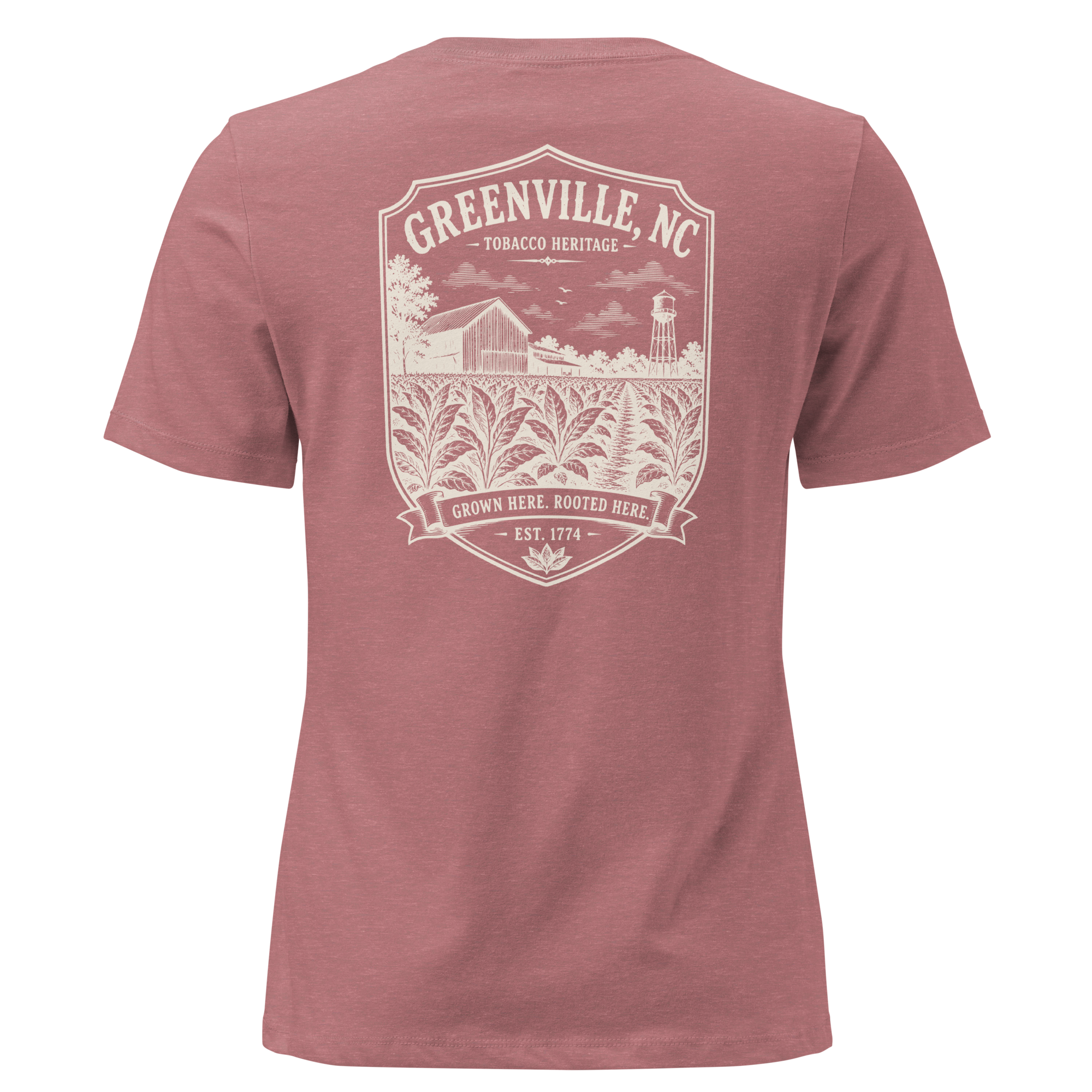 Greenville, NC - Tobacco Heritage - Women's Relaxed T-Shirt