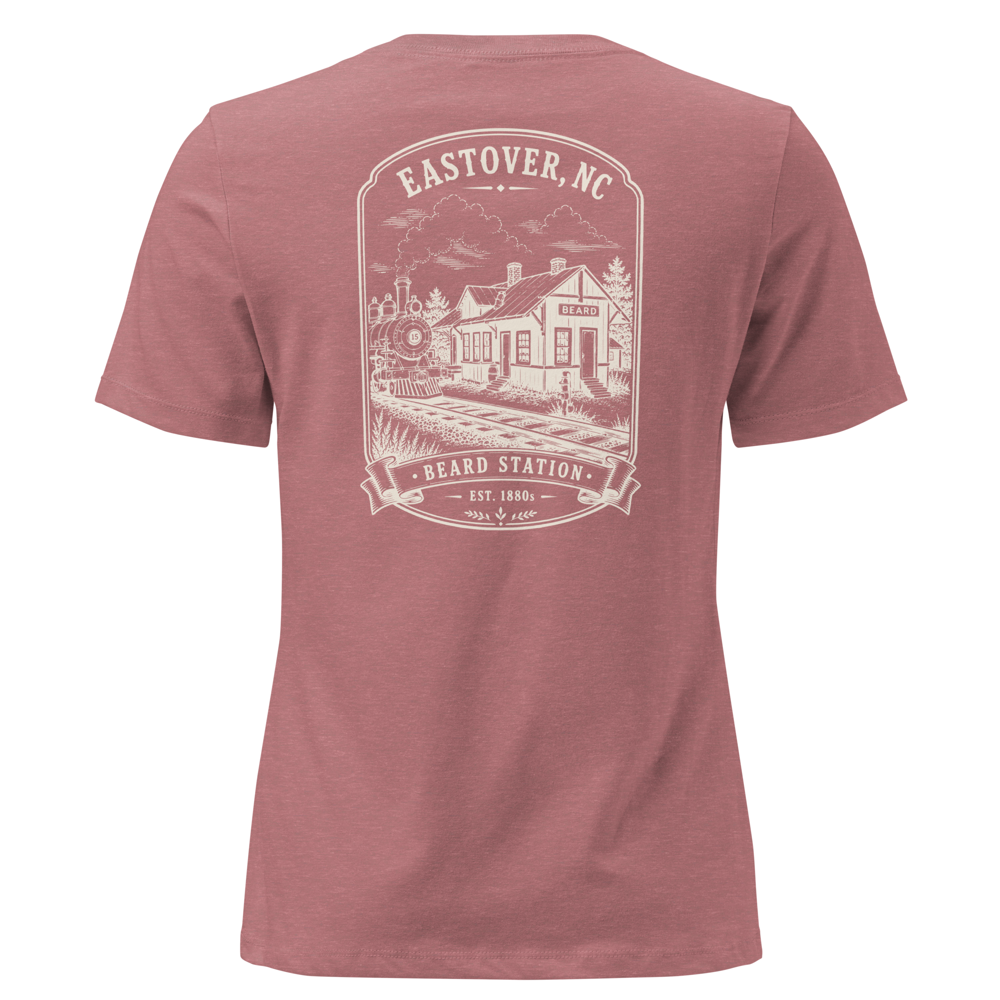 Eastover, NC - Beard Station - Women's Relaxed T-Shirt