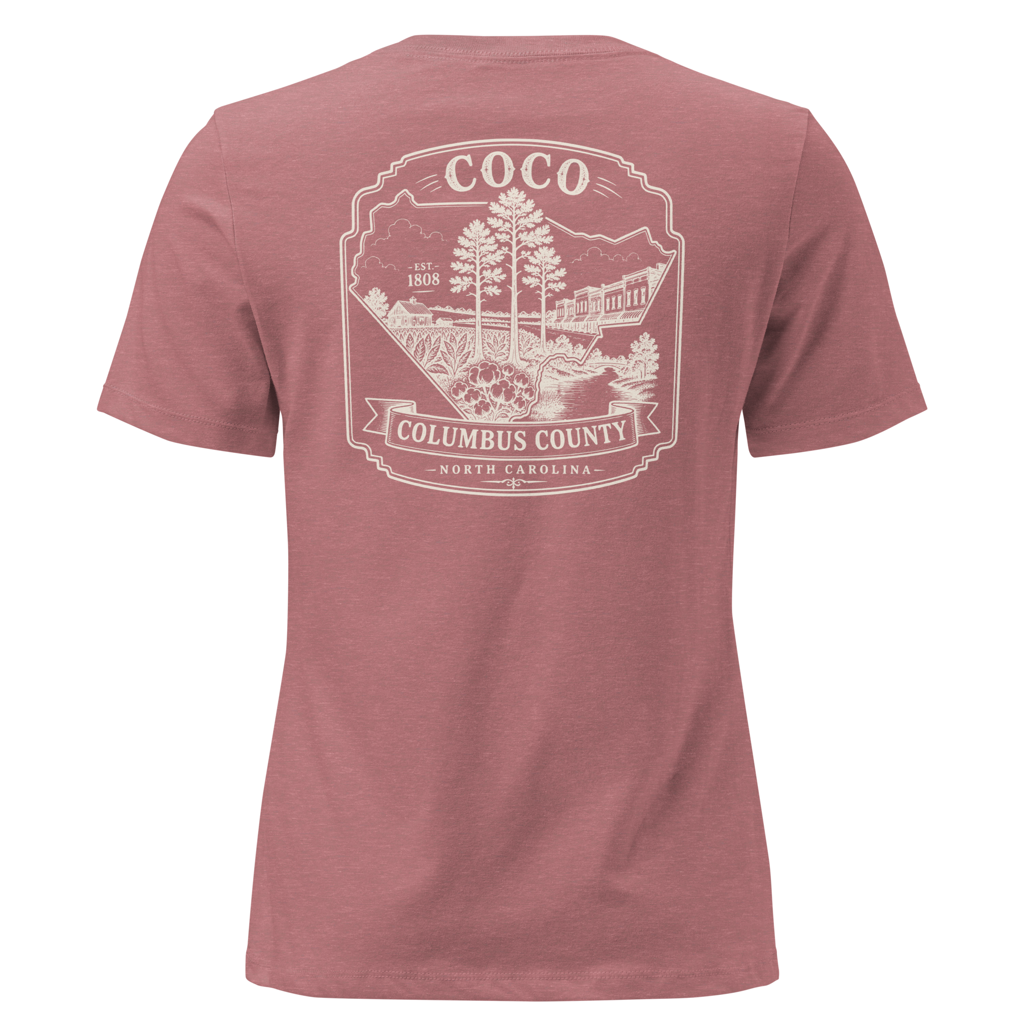 Whiteville, NC - CoCo - Women's Relaxed T-Shirt