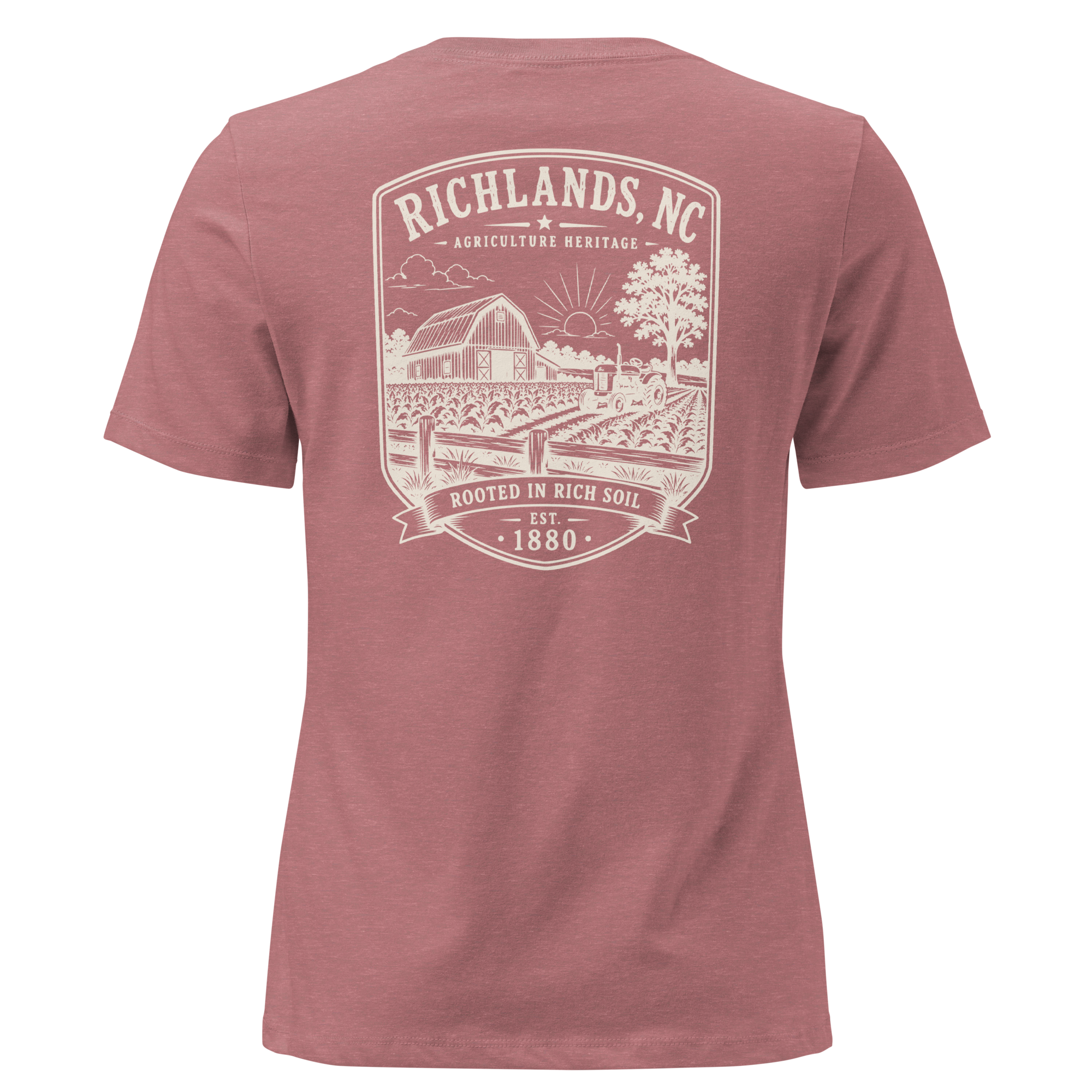 Richlands, NC - Rooted in Rich Soil - Women's Relaxed T-Shirt