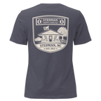 Stedman, NC - Stedman Soda Shop Badge- Women's Relaxed T-Shirt