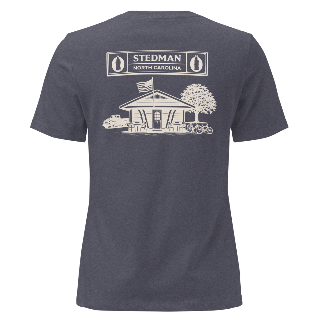 Stedman, NC - Stedman Soda Shop- Women's Relaxed T-Shirt