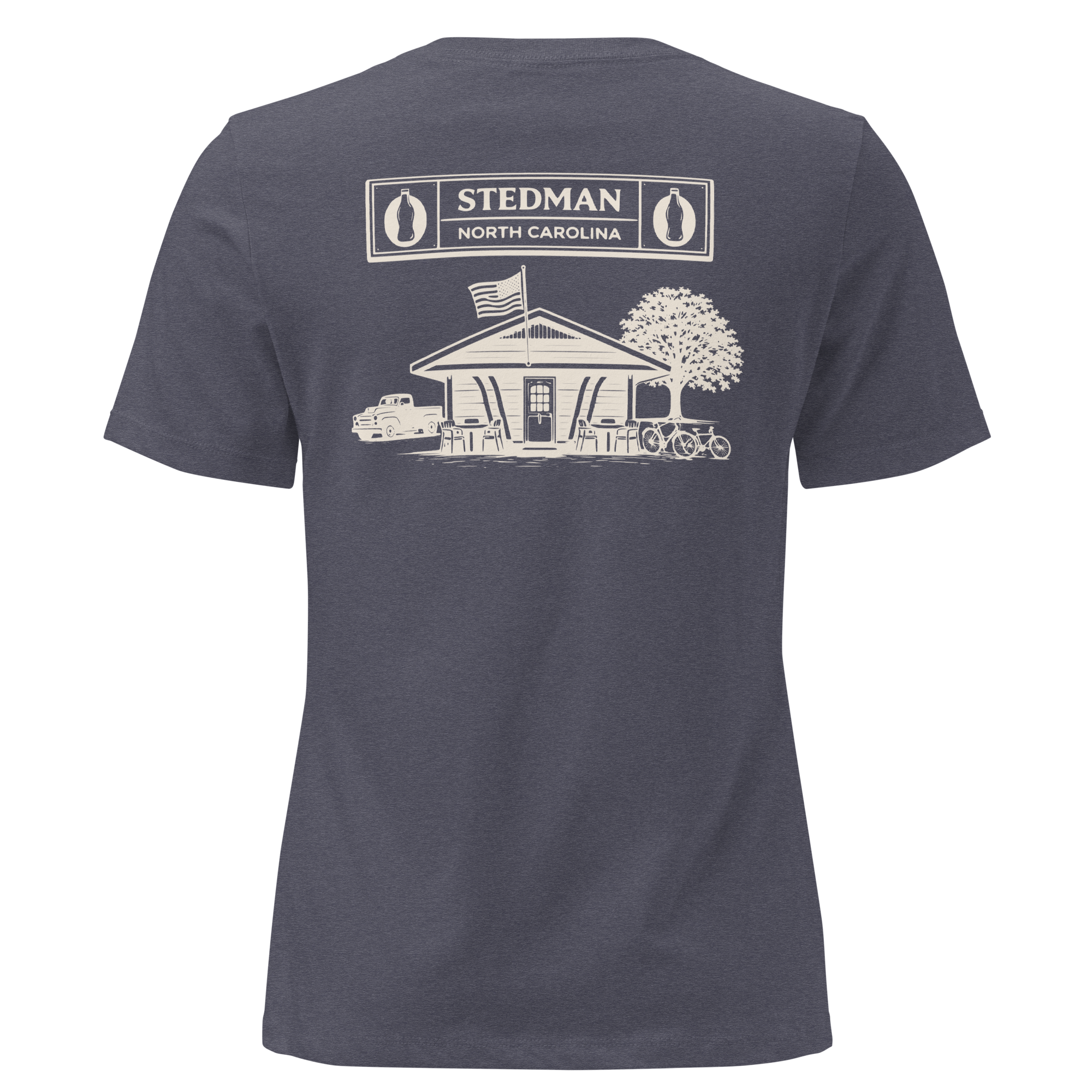 Stedman, NC - Stedman Soda Shop- Women's Relaxed T-Shirt