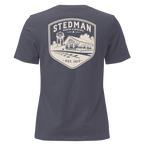Stedman, NC - Stedman Train Depot Badge- Women's Relaxed T-Shirt