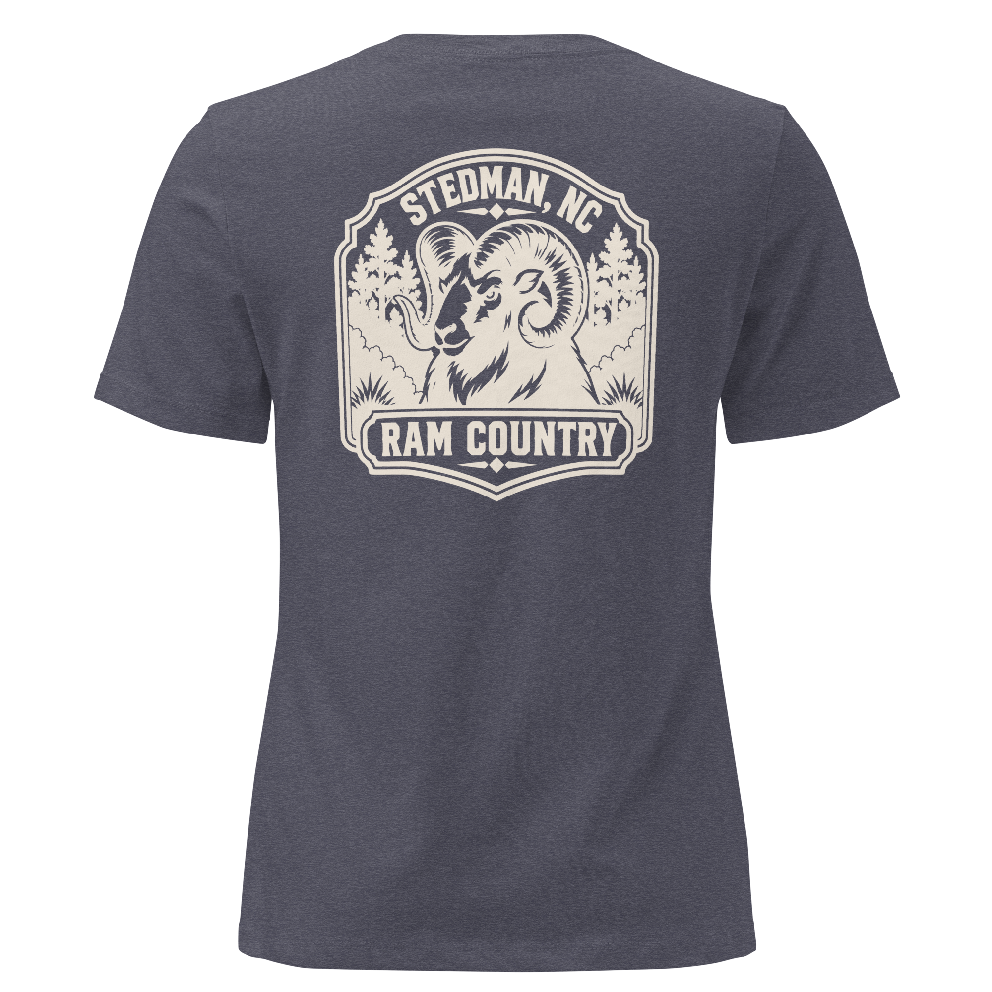Stedman, NC - Ram Country- Women's Relaxed T-Shirt