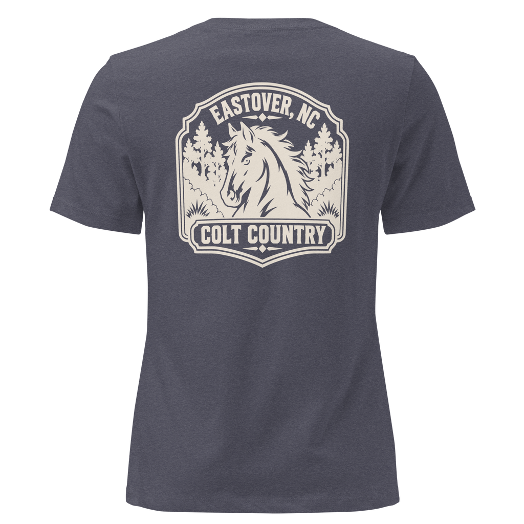 Eastover NC - Colt Country- Women's Relaxed T-Shirt