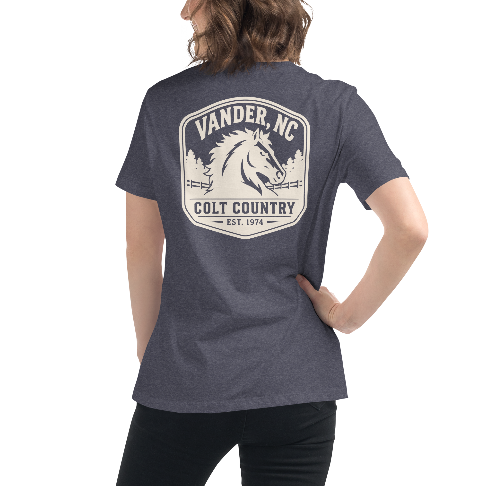Vander NC - Colt Country- Women's Relaxed T-Shirt