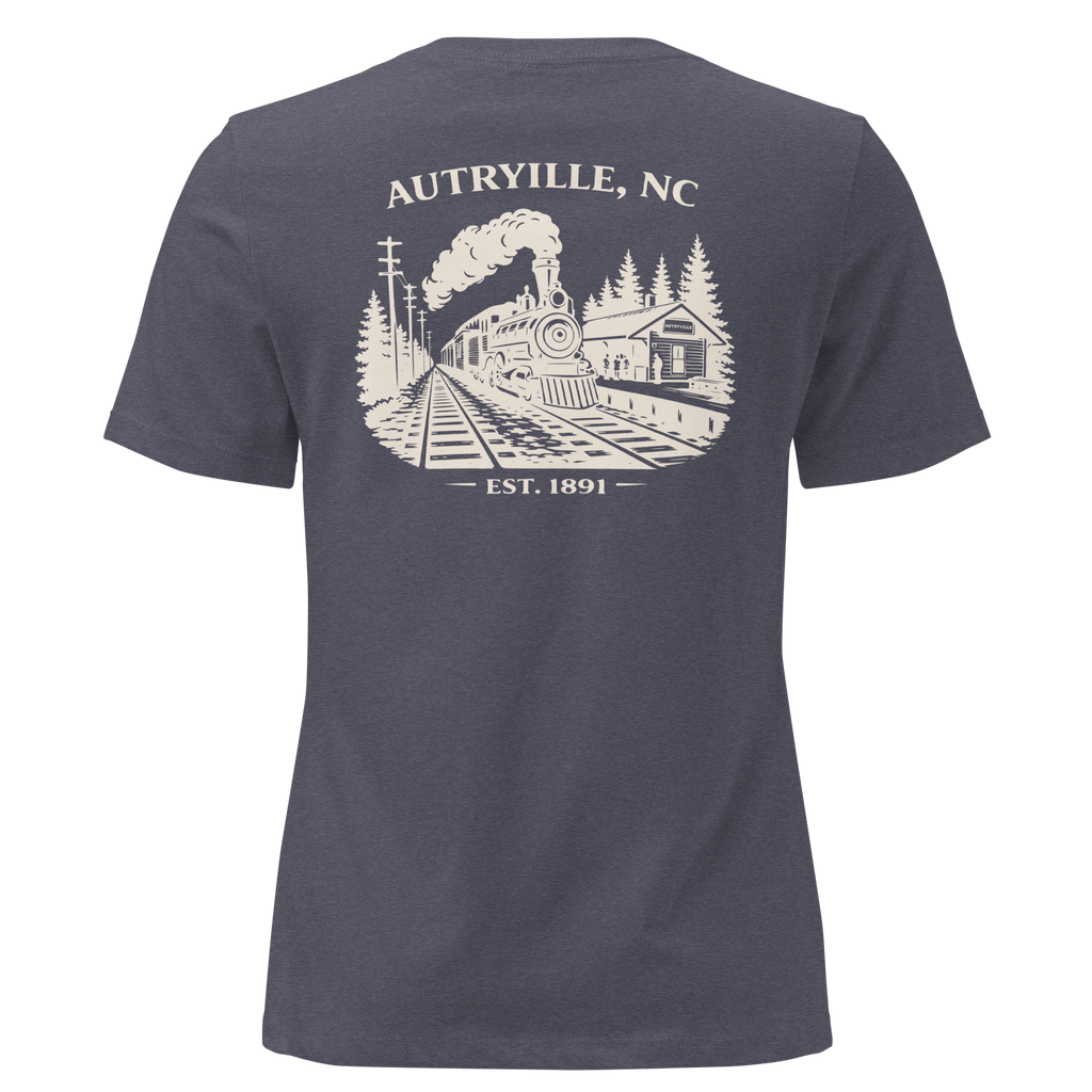 Autryville NC - Railroad Town- Women's Relaxed T-Shirt