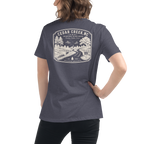 Cedar Creek, NC - The Back Roads - Women's Relaxed T-Shirt