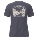 Cedar Creek, NC - The Back Roads - Women's Relaxed T-Shirt
