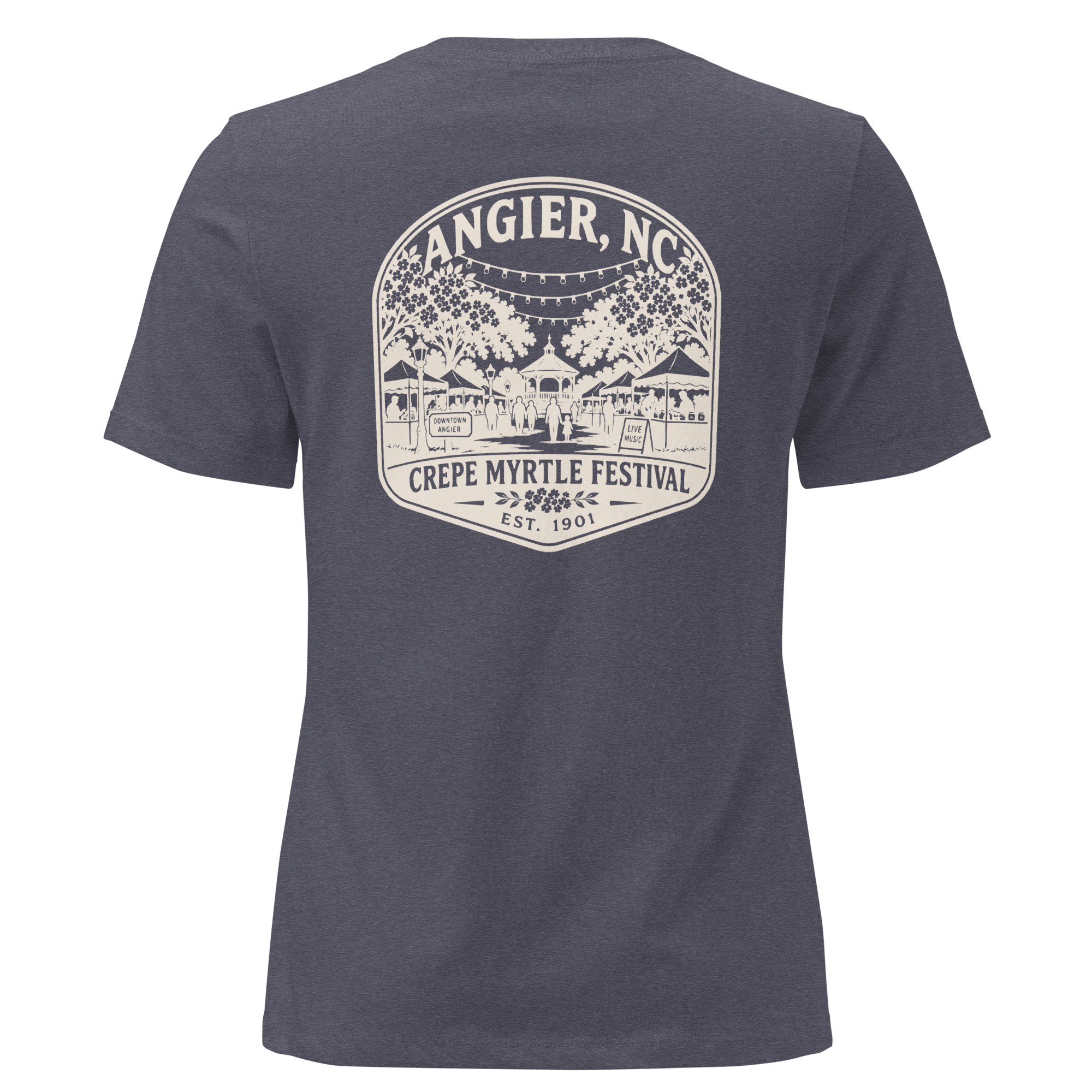 Angier NC - Crepe Myrtle Festival- Women's Relaxed T-Shirt