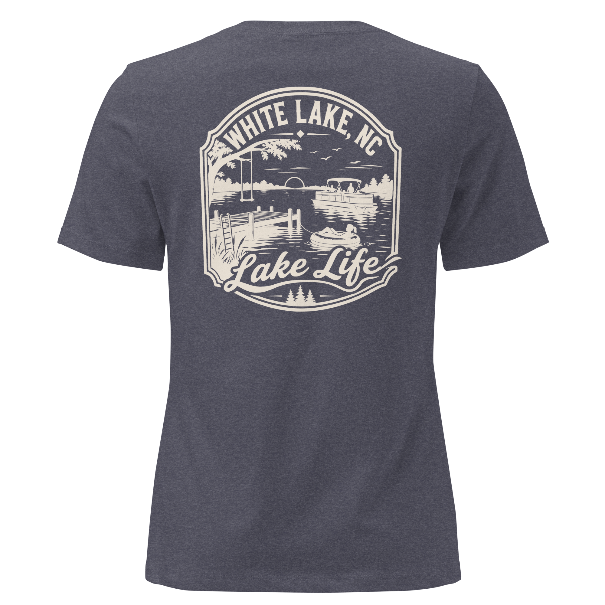 White Lake NC - Lake Life- Women's Relaxed T-Shirt