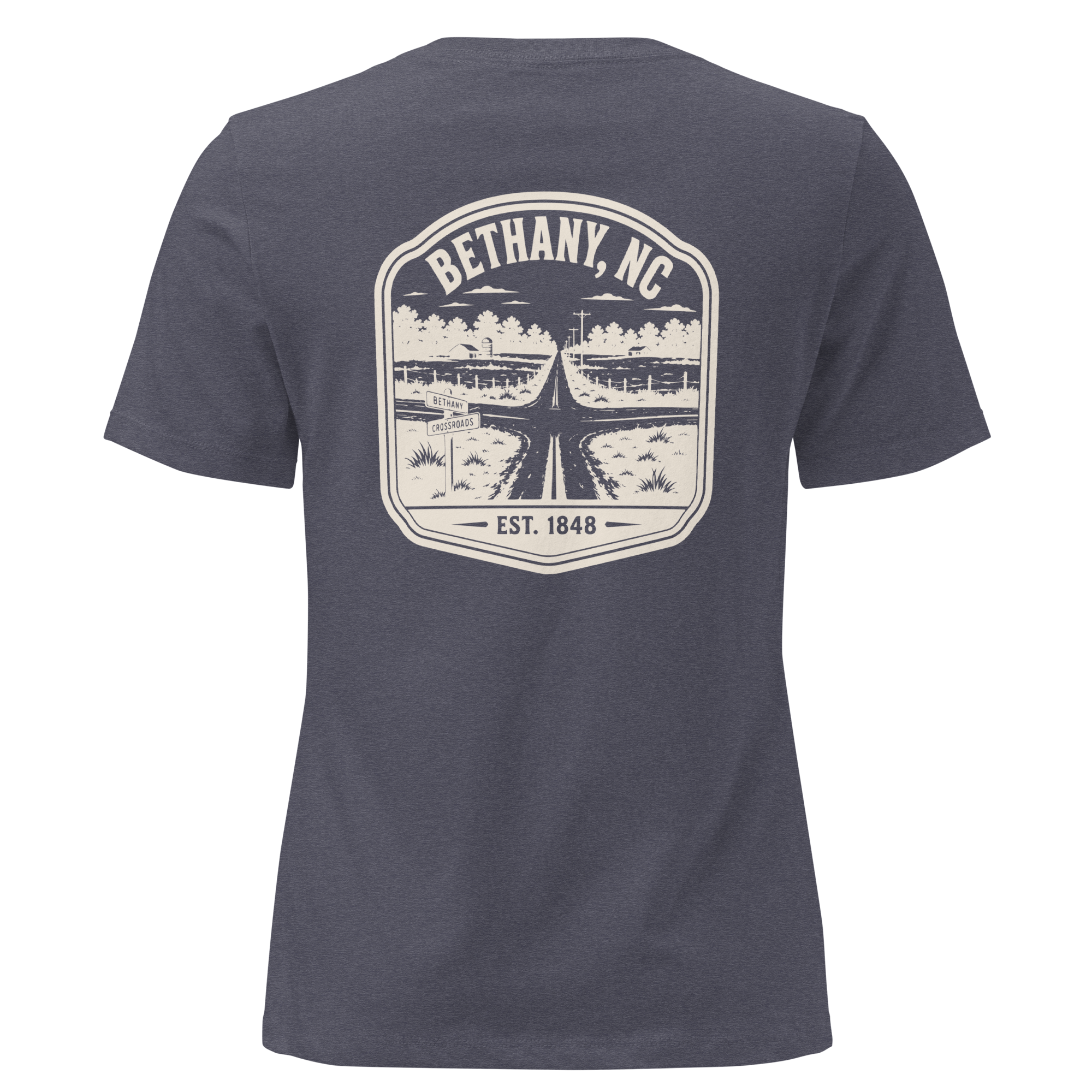Bethany NC - Bethany Crossroads - Women's Relaxed T-Shirt