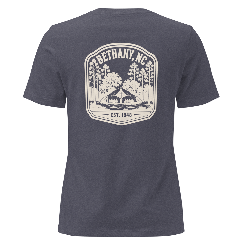 Bethany NC - Tent Revival- Women's Relaxed T-Shirt