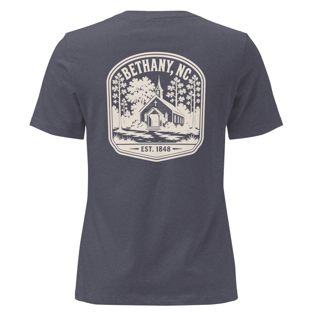 Bethany NC - Faith Heritage- Women's Relaxed T-Shirt
