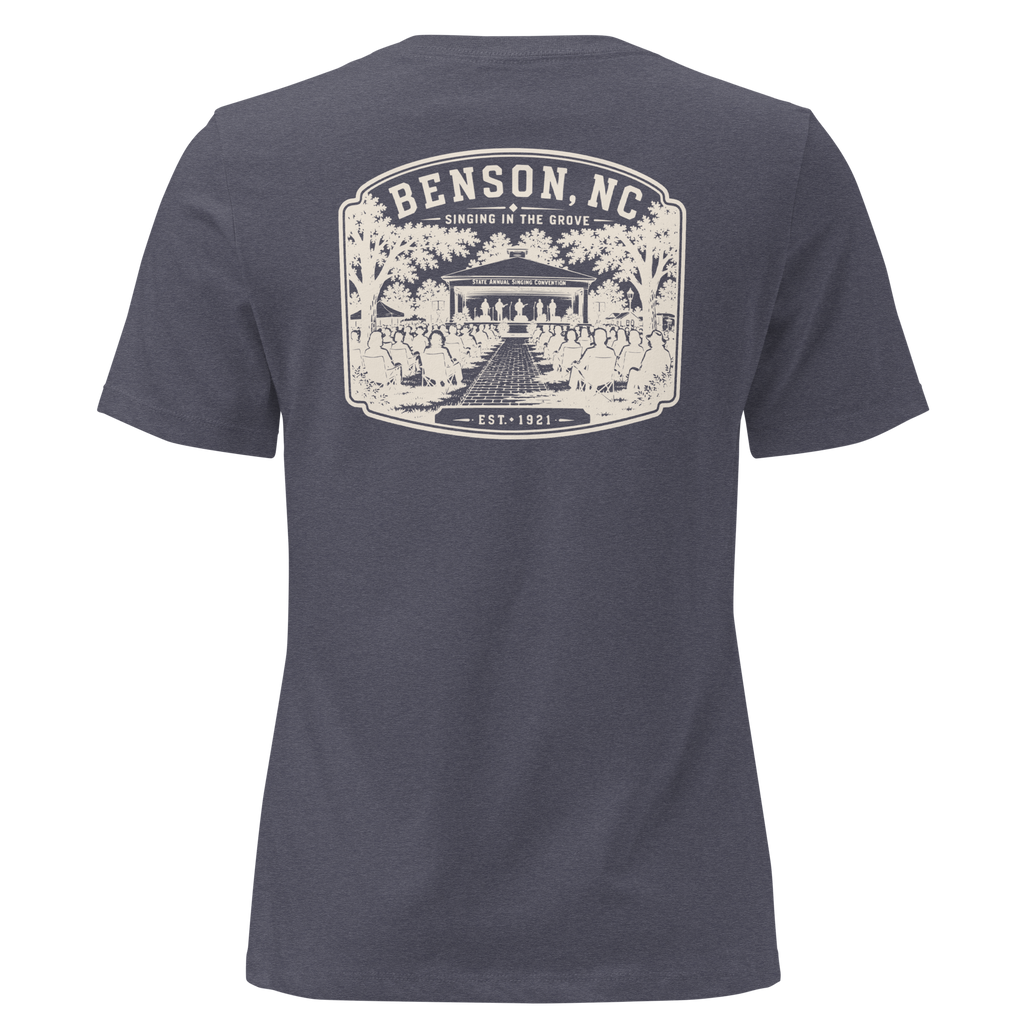 Benson, NC - Singing In The Grove - Women's Relaxed T-Shirt